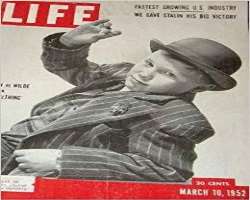 He also graced the cover the Life magazine when he was just ten years old.